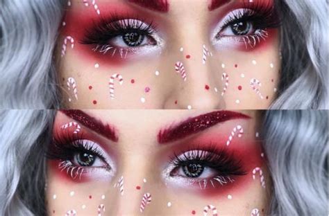 30 Beautiful Christmas Makeup Ideas You Must Try Fashionsum