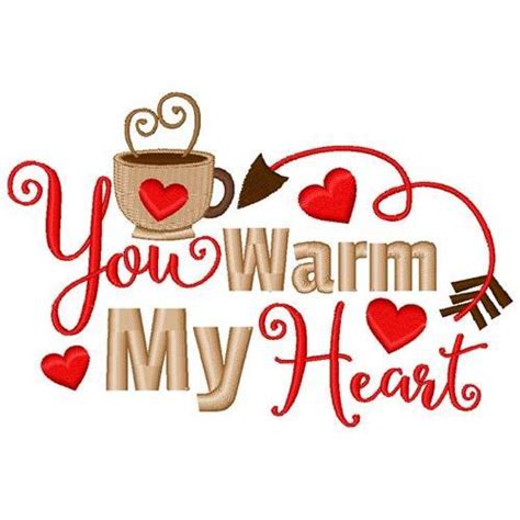 You Warm My Heart Products Swak Embroidery