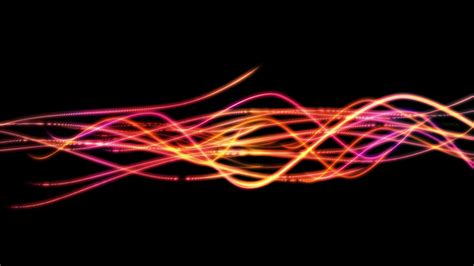 Wallpaper Neon Abstract Fire Circle Light Line Flame Darkness