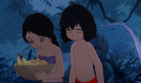 Mowgli And Shanti Brings Food To Kaa By Swedishhero94 On Deviantart In