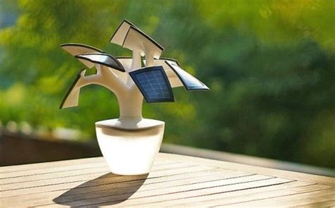 Beautiful Electree Mini Is A Bonsai Tree Shaped Solar Charger For Your