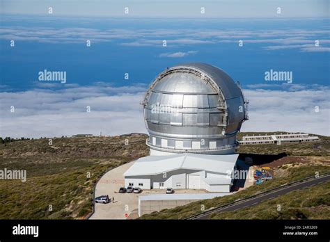 Roque De Los Muchachos Observatory On La Palma Canary Island Spain