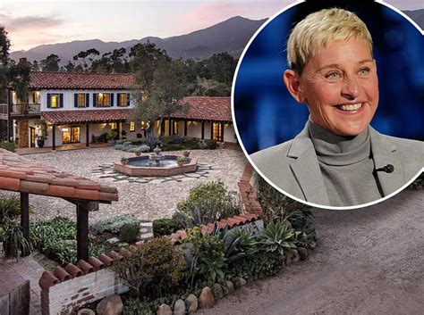 Ellen Degeneres Pays 143m To Buy Back Her Old Montecito Estate Daily Mail Online