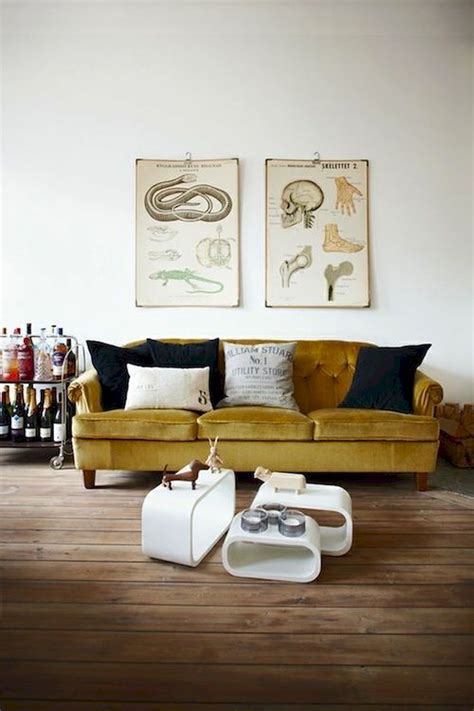 75 Beautiful Yellow Sofa For Living Room Decor Ideas Avec Images