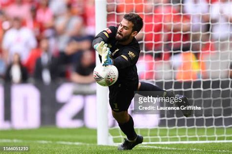 Alisson Becker Of Liverpool Fails To Save A Penalty During The News Photo Getty Images