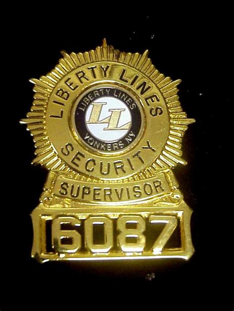 Collectors Badges Security Badges
