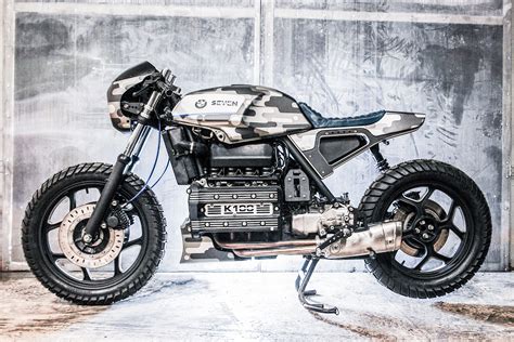 What parts you need for your project build. BMW K100 "Camouflage" from Cardsharper Customs