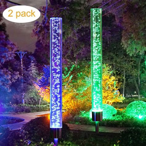 The urpower solar outdoor lights are designed for your front door, backyard, garage, deck, or other places that need lights. EpicGadget Acrylic Bubble Solar Light, Acrylic Bubble Tube ...