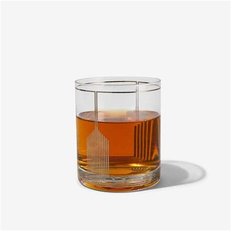 Norlan Glass Rauk Heavy Whiskey Tumbler Bespoke Post Whiskey