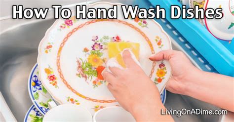How To Hand Wash Dishes A Step By Step Guide