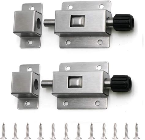 Small Size Spring Loaded Latch Pin Door Security Slide Latch Lock
