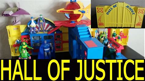 Retro Wed Hall Of Justice 1984 Kenner Super Powers Youtube