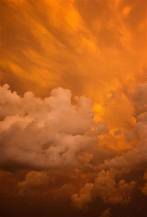 59 Aesthetic Orange Clouds Caca Doresde