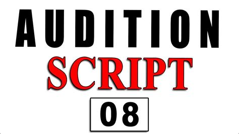 Acting Script For Audition In Hindi Acting Scripts To Practice At
