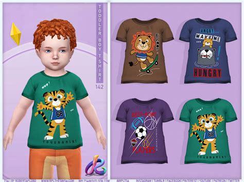 The Sims Resource Toddler Boy T Shirt Rpl142