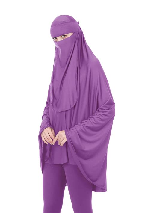 Comfortable Niqab 2 Sets For Muslim Women Traditional Ialmic Women
