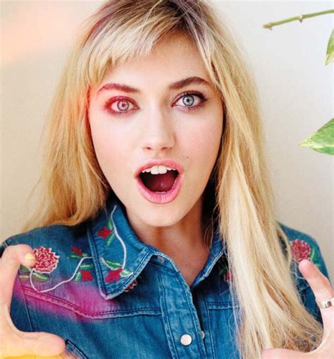 Sylvia Get Your Head Out The Oven Photo Imogen Poots Hair Envy Celebrities