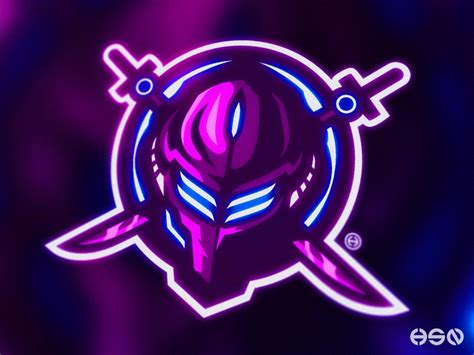 Xeno Cyber Ninjaswordsman Mascot Logo By Hssn Dsgn On Dribbble