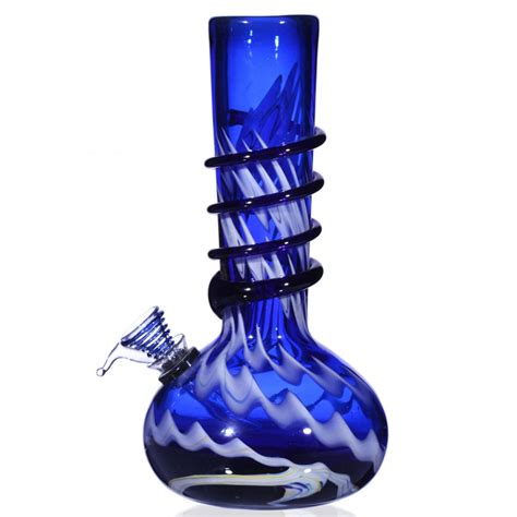8 Wire Wrap Bong Blue Thunderstrom The Greatest Online Smoke Shop