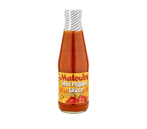 Matouks Hot Pepper Sauce 300ml My Africa Caribbean