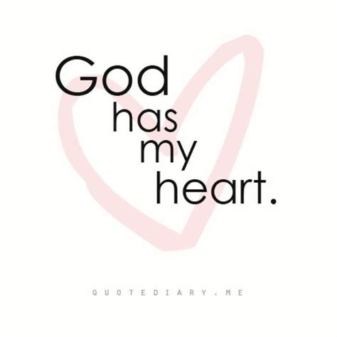 god has my heart