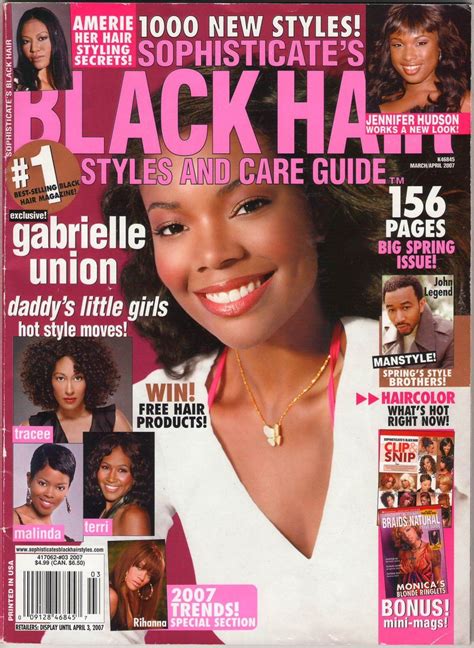 Sophisticates Black Hair Styles And Care Magazine Guide Amerie Her