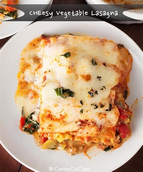 Hearty Cheesy Vegetable Lasagna Recipe