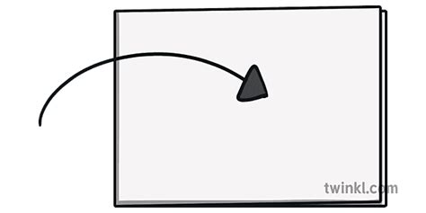 Dilipat Zigzag Buklet Kertas Petunjuk Petunjuk Langkah 3 Ks1 Illustration