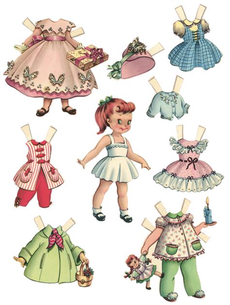 Paper Doll Outfits Printable