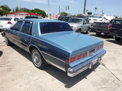 1983 Chevy Caprice Classic For Sale Chevrolet Caprice Classic Box 1983 For Sale In Hollywood