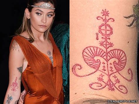 Paris Jacksons 16 Tattoos And Meanings Steal Her Style