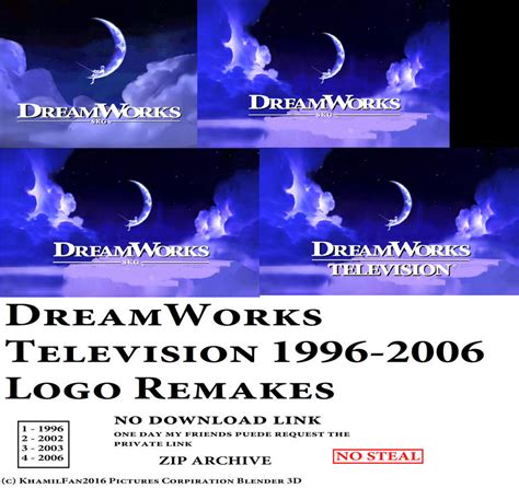 Dreamworks Television 1996 2013 Logo Remakes By Khamilfan2016 On