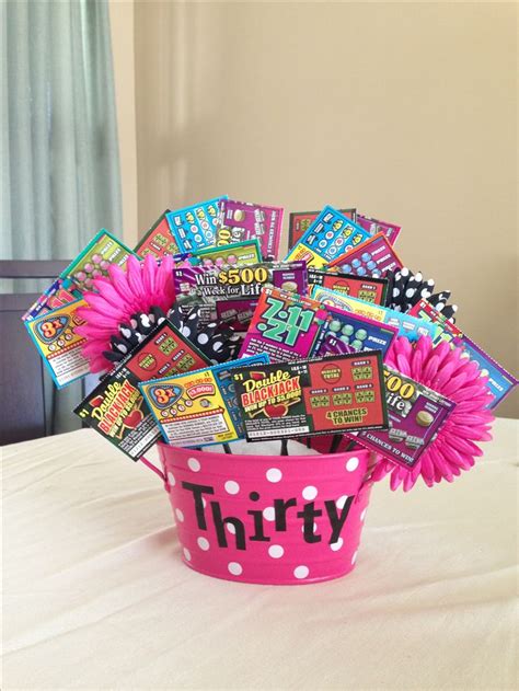 The 30th birthday can be a tough one to come to terms with. 17 Best images about Lottery Ticket Bouquets on Pinterest ...