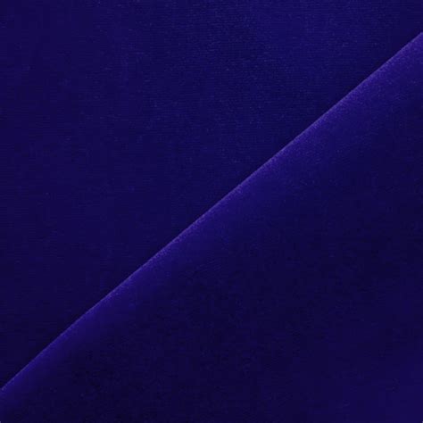 Cali Fabrics Royal Blue Velvet