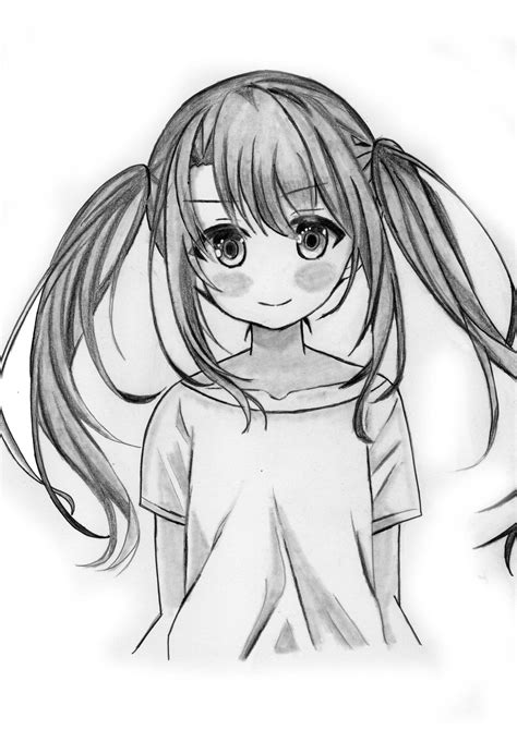 How To Draw Anime Cute Girl Loli Anime Drawing Tutorial