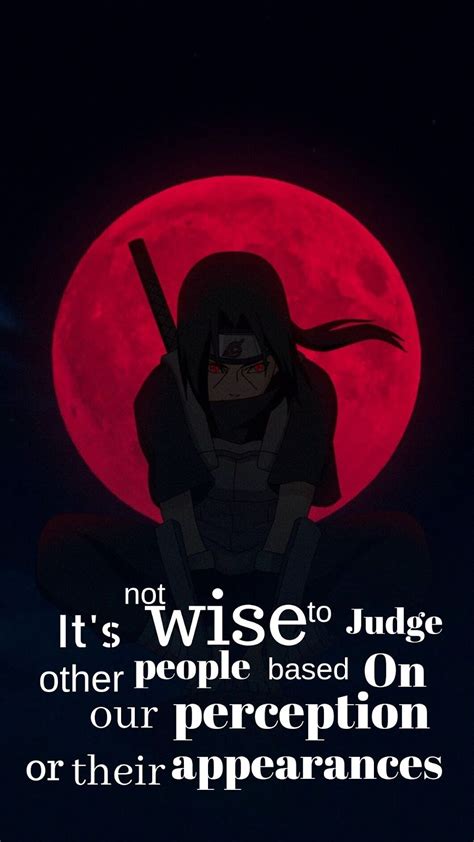 10 Amazing Itachi Uchihas Quotes Naruto Shippudin