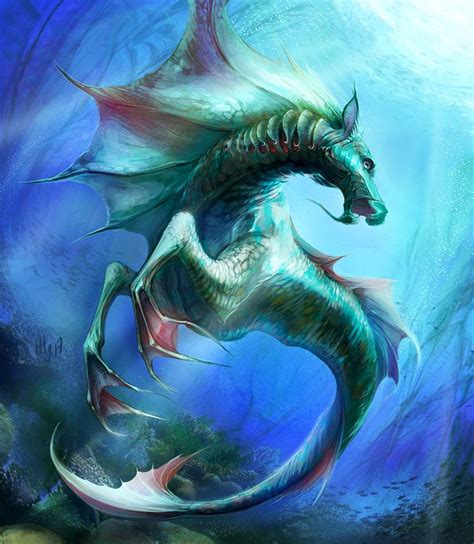 Hipocampo Imagen De Ollelolle Mythical Water Creatures Mystical