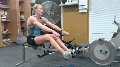 Kim Crow W X From Australia Rowing The Rp Rowing Machine Youtube