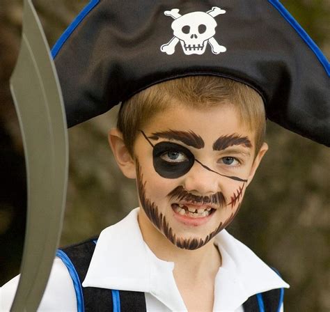 Pirata Maquillaje Para Niñas Maquillaje Infantil Pintura Facial