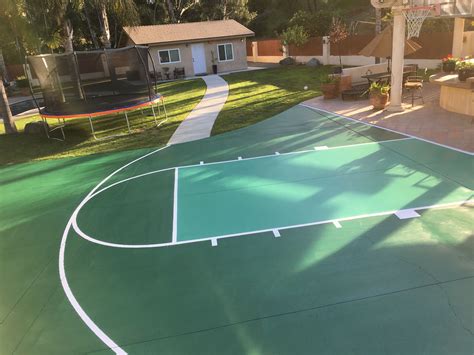 Basketball Court Painting Perfectstriping Sandiego Basketball