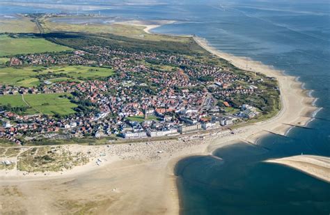 Luftbild Borkum Strand