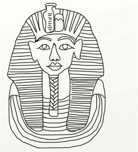 King Tut Coloring Pages Coloring Home