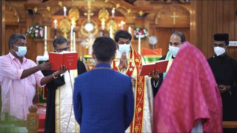 malankara catholic christian wedding wedding ceremony malayalam youtube