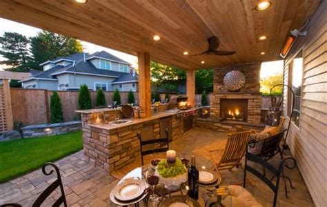Outdoor Living Room Paradise Restored Landscaping Outdoor Fireplace