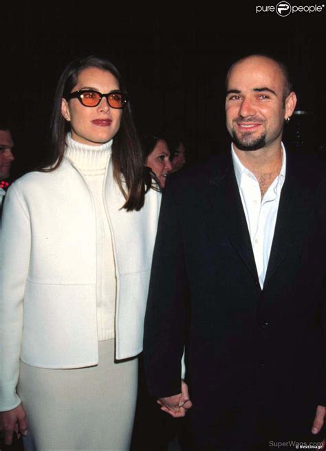 Photo Of Of Andre Agassi With Brooke Shields Super Wags Hottest