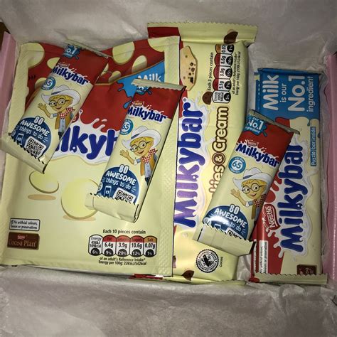 Milky Bar Box White Chocolate Etsy