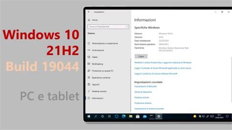 Download Iso Windows 10 21h2 Build 19044 Rtm In Italiano