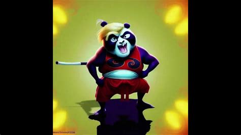Donald Trump As Kung Fu Panda Character Youtube