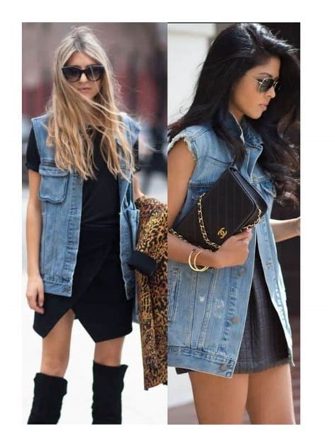 How To Style Denim Vest Right 28 Denim Vest Outfit Ideas In 2023