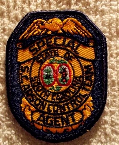 Sc State Arson Investigator Badge Patch Firefighter Fire Department